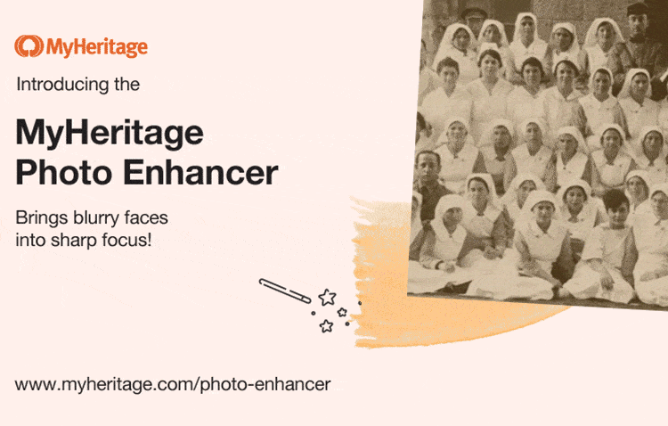 Enhance Your Family Photos Using the MyHeritage Photo Enhancer