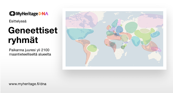 Geneettiset ryhmät MyHeritagessa