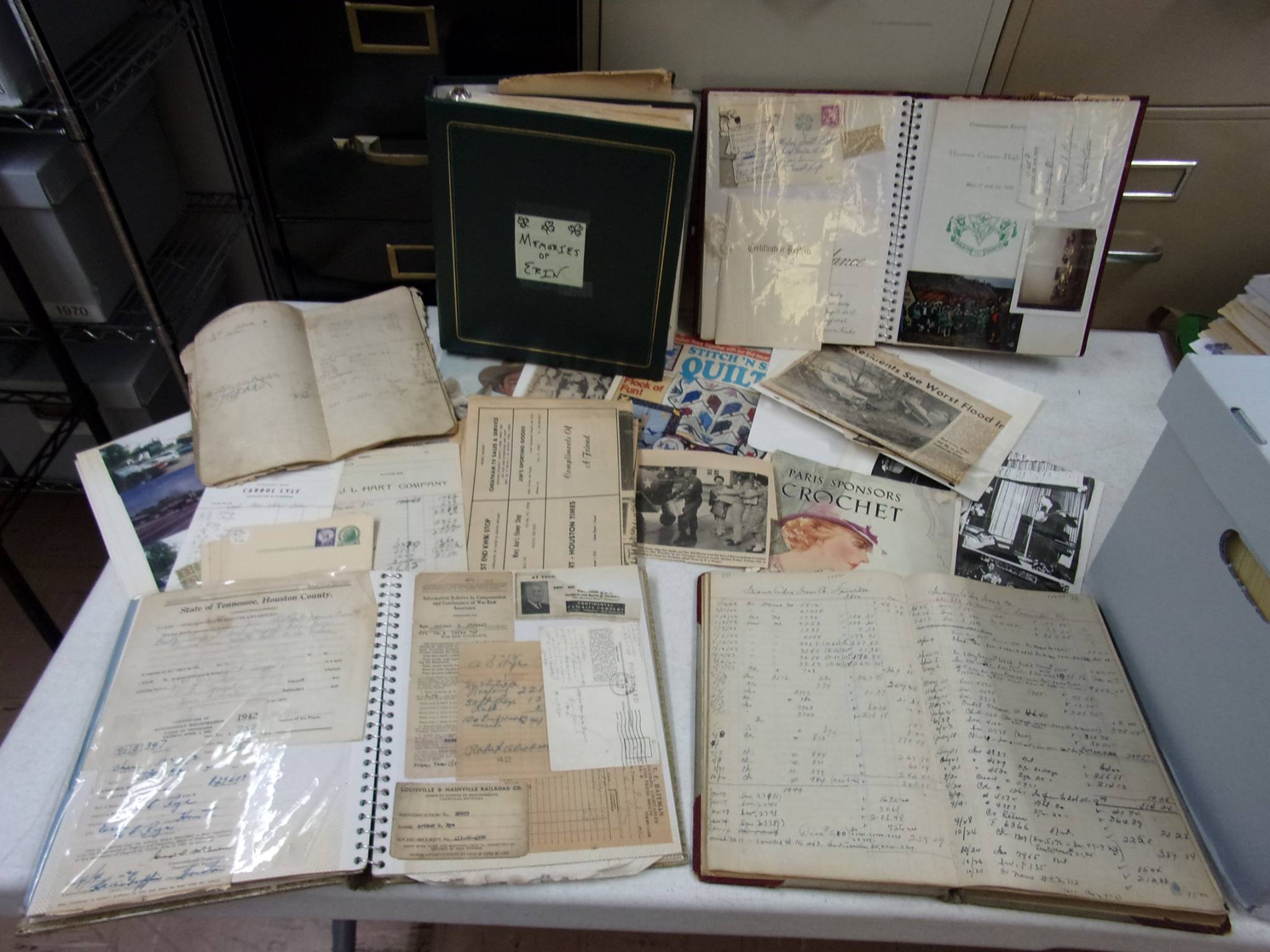 Lyle Family Records Collection, Houston County, Tennessee Archives. Courtesy of Melissa Barker
