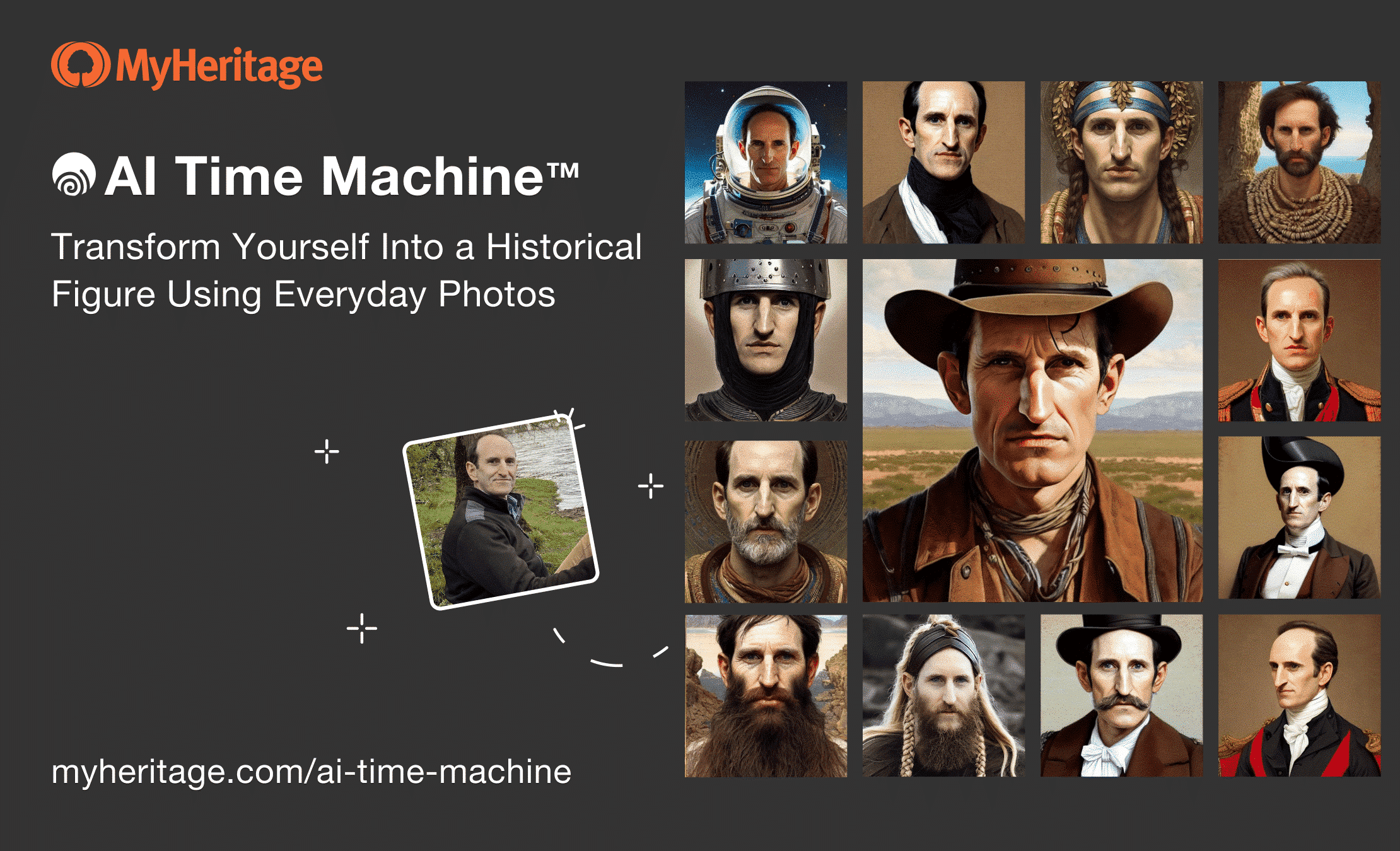 Opnå fantastiske resultater med MyHeritage’s AI Time Machine™