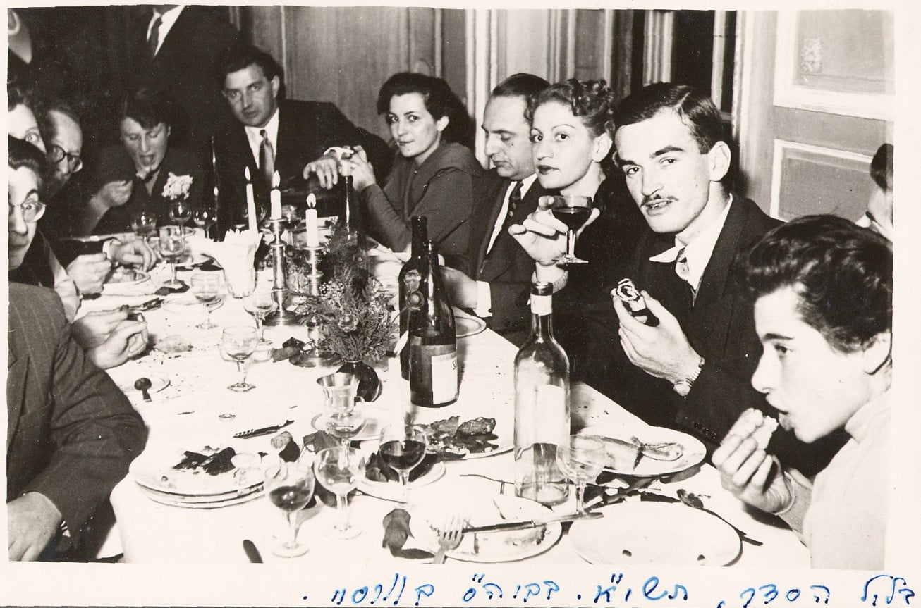 Gideon Japhet in Versailles, 1951